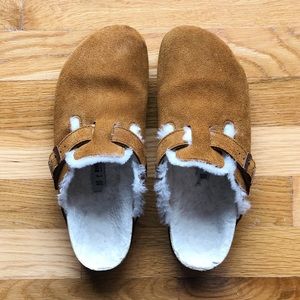 Birkenstock Boston Mink Shearling EU 40
